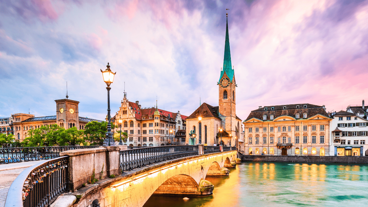 Grand overview of Switzerland